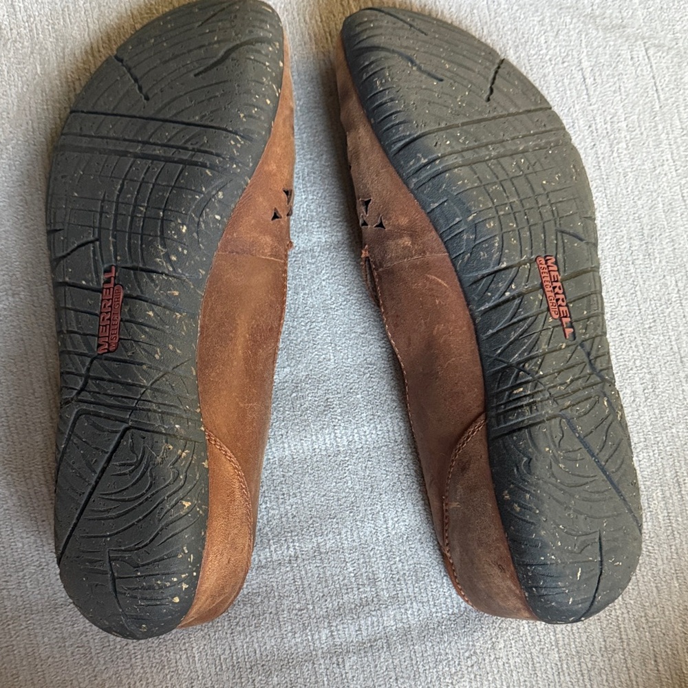 Merrell Women's Brown Slip-On Shoes - Picture 4 of 7